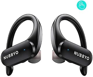 NUBBYO True Wireless Earbuds Bluetooth Headphones 5.0 Touch with Volume Control Stereo Sound