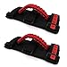 2 x Roll Bar Grab Handles Grip Handle For Jeep Wrangler YJ TJ JK JK JL JLU Sports Sahara Freedom Rubicon X & Unlimited 1987-2017 £¨black and red£