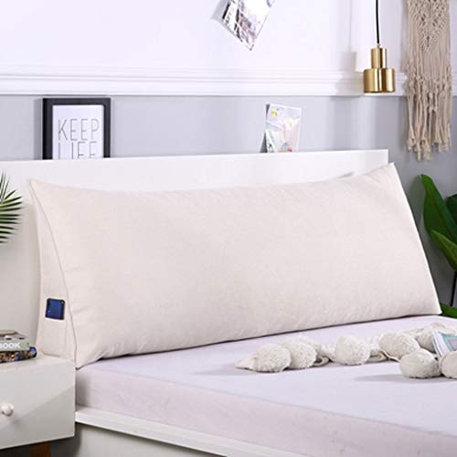 QUD Memory Foam Lumbar Pillow Back Rest Pillow, Reading Pillow Bed Wedge Large