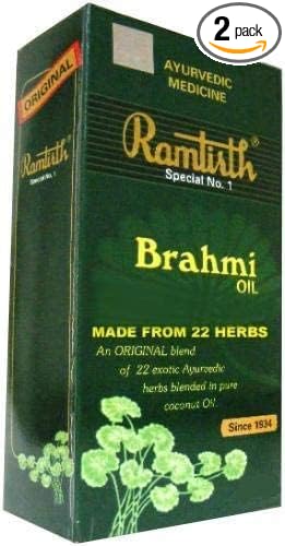 RAMTIRTH Brahmi oil, Muiltoclor, 100 ml, Pack of 2