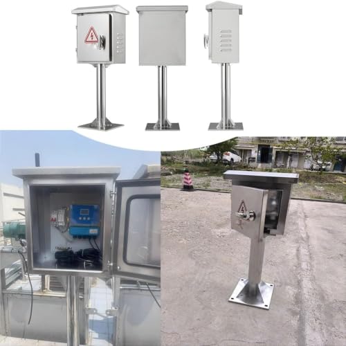 Gabinete de distribución de pie en acero inoxidable para intemperie 8