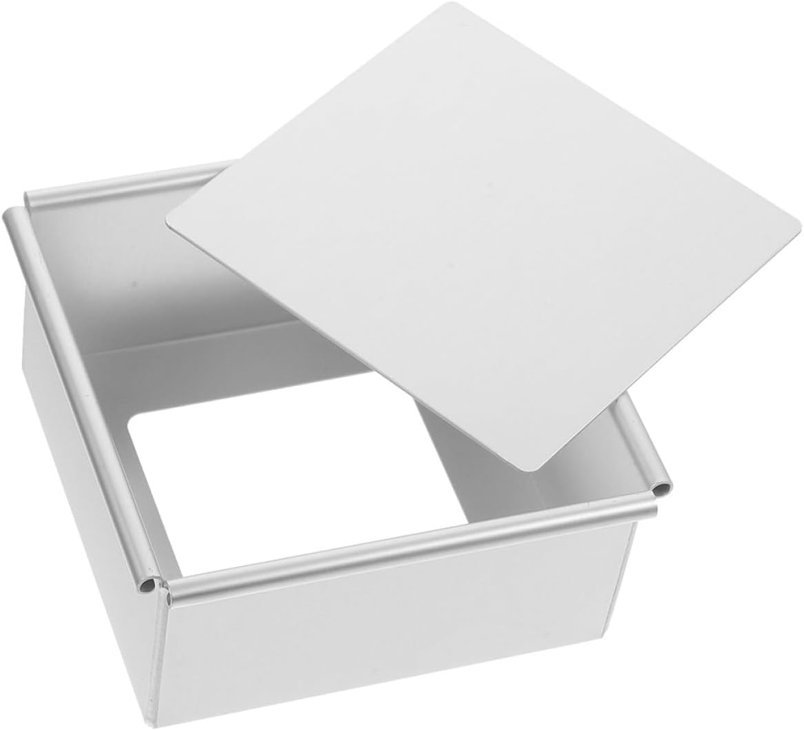 Aluminum Alloy Square Cake Pan Non Stick Oven Safe Removable Bottom
