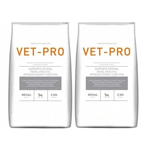 Vet - Pro Renal Dog Food Supports Optimal Renal Health & Improves Kidney Function 3 Kg, Dry, Chicken, Adult, 2 Count (B0D7QW4PDX) Amazon Price History, Amazon Price Tracker