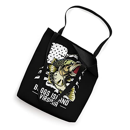 Bolso tote para pescadores de bass, deporte de pesca en Buggs Island, Virginia miniatura 2