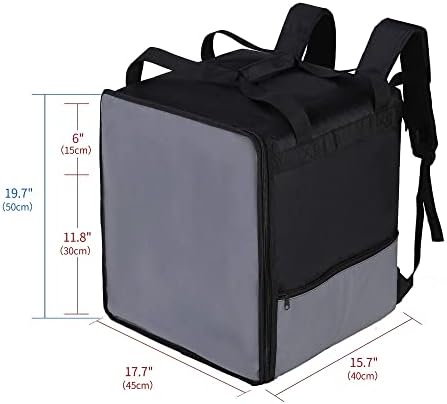 Food Delivery Backpacks Bag,For Uber Eats, Insulated Backpack for Pizza Wormer Hot/Cold Food refrigerated oversize delivery oversized hot food 24x24 20x20 2 Food Delivery Backpacks Bag,For Uber Eats, Insulated Backpack for Pizza Wormer Hot/Cold Food refrigerated oversize delivery oversized hot food 24x24 20x20