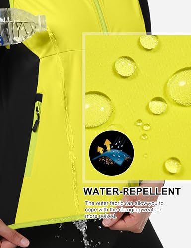 Little Donkey Andy Windproof Sleeveless Vest Jacket for Women, Water-Repellent Stretch Sports Vest for Cycling, Running3