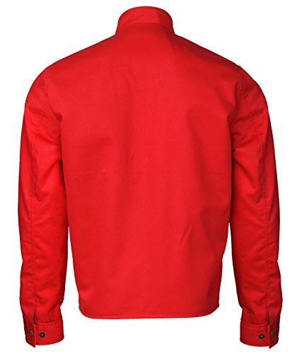 Mens ElvisPresly Rockstar Speed Racer Retro Classic Stripes Motorcycle Jacket - Steve Cotton Biker Jacket Men4