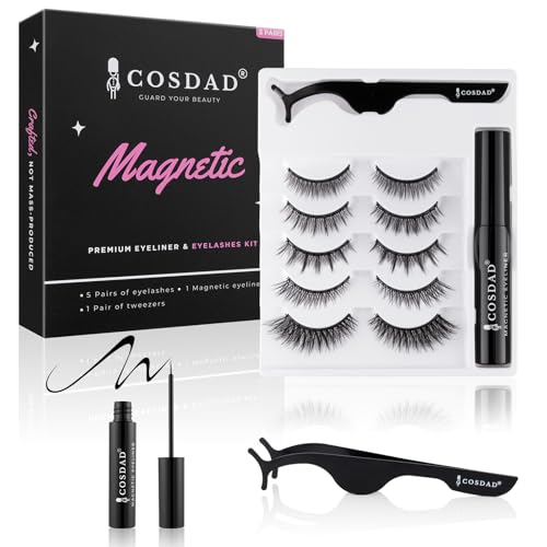 5 Pairs Upgraded 10-Magnet Lashes