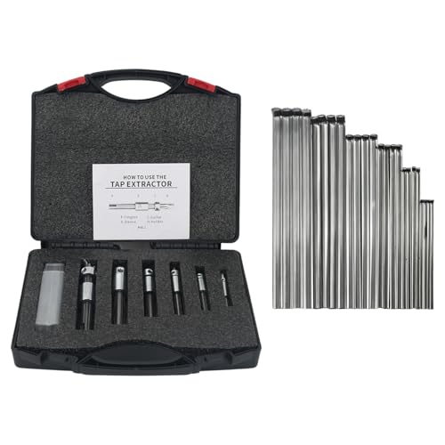 Joytrace 18001 6-Piece Broken Tap Extractor Set