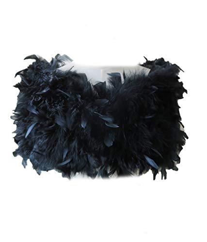 Women Real Ostrich Feather Cape Shawl For Bridal Winter Wedding Party Fluffy