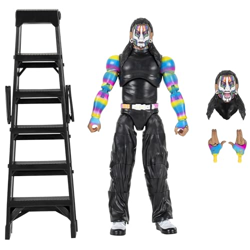 AEW (Black Light Edition) Jeff Hardy Ringside Exclusive Toy Wrestling Figure