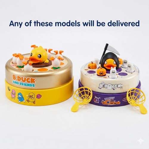 Image of Rotating Duck catching Game with Light Sound, Two Player Kids Toys, Interactive Learning Toy, Premium Quality Toy for Kids and Outdoor Play (Random Model Will be Delivered)