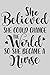 Produktbild She Believed She Could Change The World So She Became A Nurse: Coffee Tasting Journal: Track, Log and Rate Coffee Varieties and Roasts Notebook Gift for Coffee Drinkers