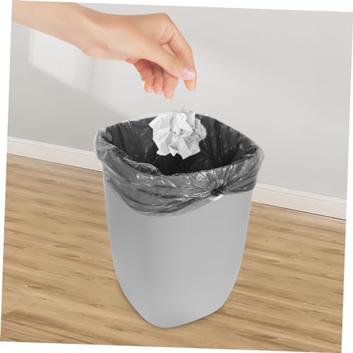 Caneca de basura rectangular grande para cocina y baño miniatura 5