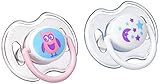 Se puede esterilizar Philips Avent Classic - Chupete Para 0-6 Meses, Surtido: Modelos/Colores Aleatorios, Azul/Rosa