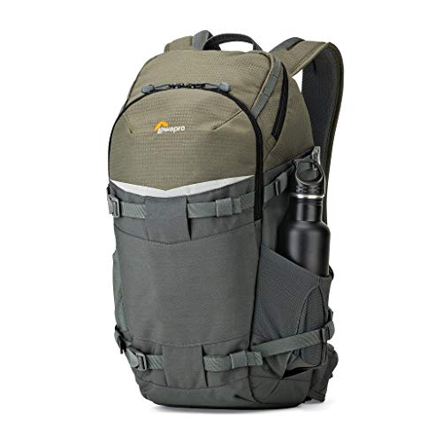 Lowepro Lp37015-Pww, Flipside Trek Bp 350 Aw Backpack For Camera, Stores Dslr With Lens Attached, Extra Lenses, Tripod, 10 Inch Tablet Grey/Dark Green #TOP5