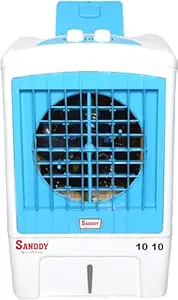 SANDDY 1010 Room Cooler with 12 Liter, Air Cooler for Room Cooling with Honeycomb Cooling Pads MultiColor
