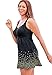 Swimsuits For All Swim 365 Women's Plus Size Retro Swim Dress - 18, Gold Foil