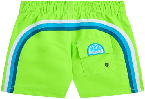 Sundek orange short de bain garçon 504 anti-irritation