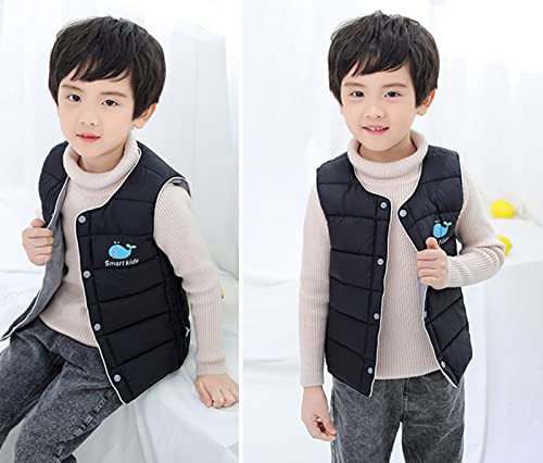 Kids Girls Cute Sleeveless Letter Print Winter Coats Vest Jacket Outer Outwear 3t Hoodies Toddler Boys2