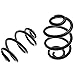 A-Premium 2Pcs Rear Suspension Coil Spring Set Compatible with BMW E36 3-Series 328i 320i 318is 318i 1991-1998, Driver and Passenger Side, Replace# 33539059275