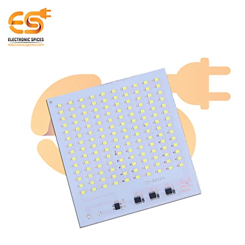 Image of Electronic Spices 70 SMD Led 50w 85mm X 70mm 2835 Aluminum Base Plate Board for Flood Led Lights with Drive Onboard