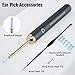 Ear Wax Removal - NIUQICT Ear Cleaner - Ear Camera 1080P with Lights - Ear Wax Removal Tool 9 Pcs - Ear Cleaning Kit, Wireless Otoscope Compatible with Android&iOS for Kids, Adults&Pets