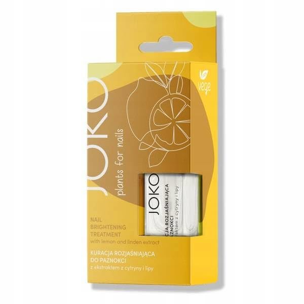 JOKO Plants for Nails Lightening Treatment for Nail Lemon, Lemon 12 ml