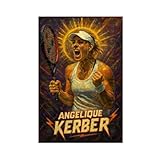 ZYGNBHL Angelique_Kerber-Poster, Motiv: berühmte 