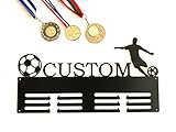 Der Medaillenaufhänger ist für Menschen gedacht, die ihre Sammlung von Auszeichnungen und Bändern von Sportveranstaltungen ausstellen, organisieren und in Szene setzen wollen.