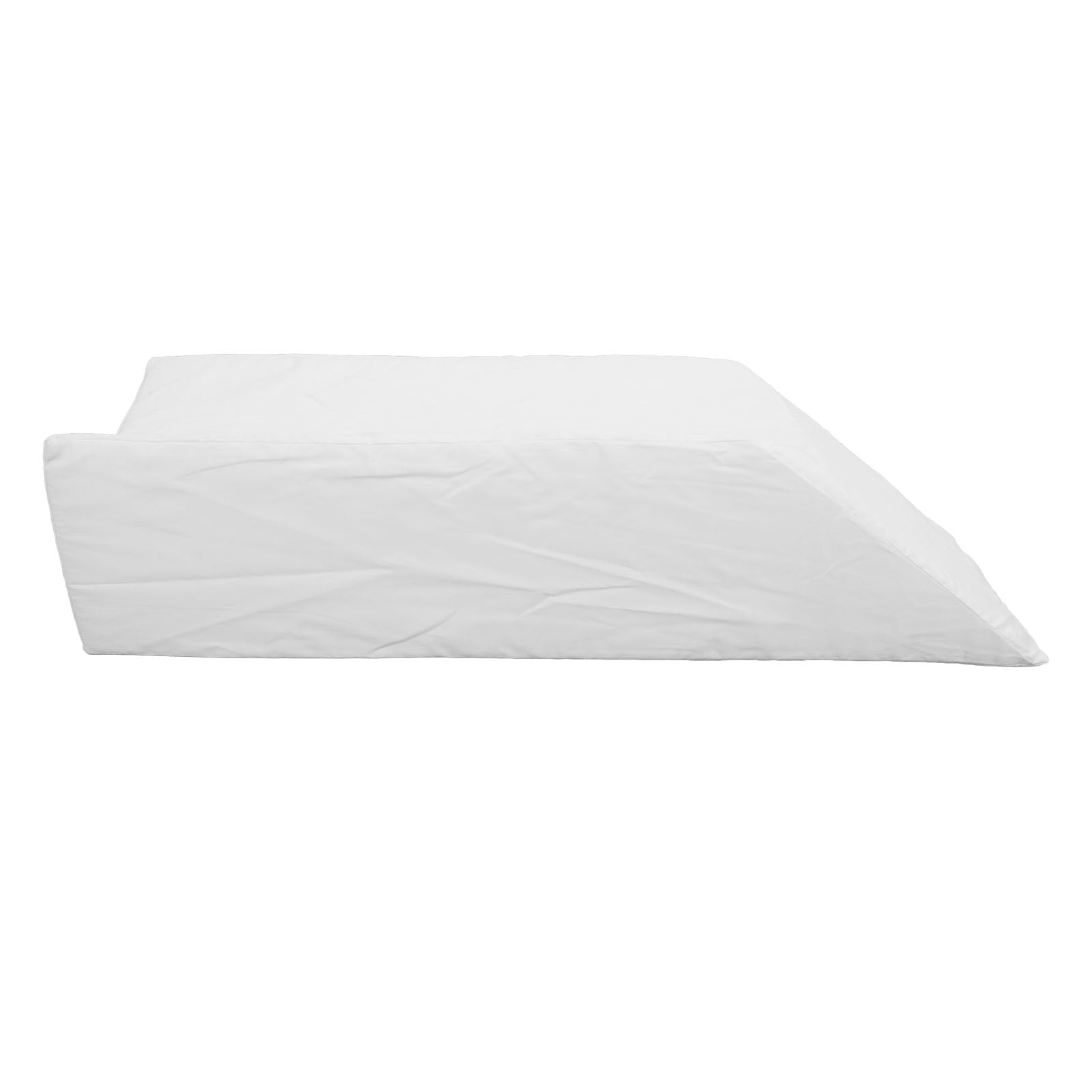 Almohada de Cuña para Piernas, Almohada de Apoyo para Elevación de Piernas de Primera Calidad para Mejorar la Circulación Sanguínea en la Oficina (White)