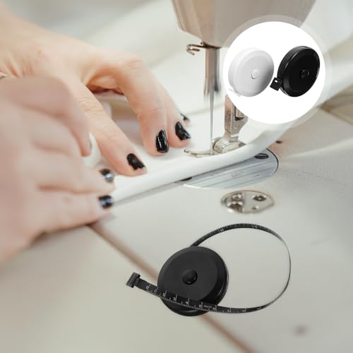 Cinta métrica retráctil automática Kisangel 10 piezas miniatura 6