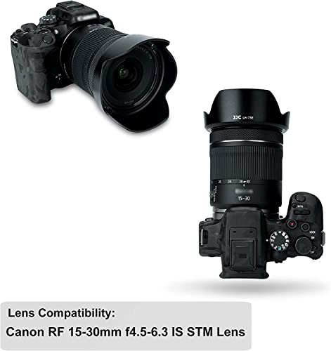 Image of JJC LH-73E Lens Hood for Canon RF 15-30mm F4.5-6.3 is STM Lens Replaces Canon EW-73E with Reversible Design, Compatible with 67mm Filter and Snap-on Lens Cap