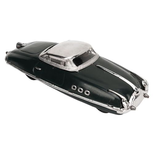 Srliya Ornement de Modèle de Voiture Jouet de Limousine Vintage, Style Rétro Nostalgique à Collectionner, Pièce D'exposition Décorative en Fer Blanc pour