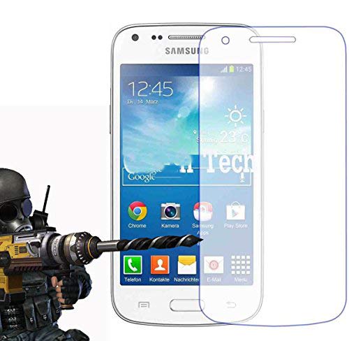 FoneExpert 2 Pack - Samsung Galaxy Core Plus Verre Trempé, Vitre Protection Film de protecteur d'écran Glass Film Tempered Glass Screen Protector Pour Samsung Galaxy Core Plus G3500