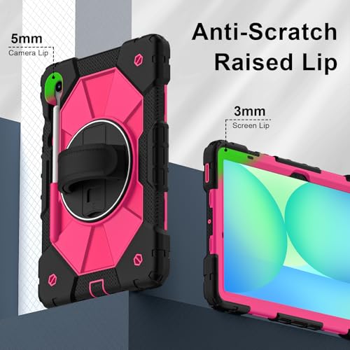 Protection Galaxy Tab S10 Lite SM-X400 anti-chute avec porte-stylet