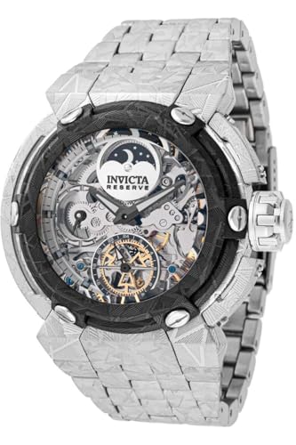 Invicta Coalition Forces - X-Wing 47708 Herren Uhr - Wasserdicht - Analog - Automatikuhr - Edelstahl mit silbernen zifferblat - 46mm