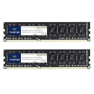 Timetec Premium 16GB KIT(2x8GB) DDR3L/DDR3 1600 MHz PC3L-12800/PC3-12800 Nicht-ECC ungepuffert 1, 35 V/1, 5 V CL11 2Rx8 Dual Rank 240 Pin UDIMM Desktop PC Computerspeicher RAM Modul Upgrade
