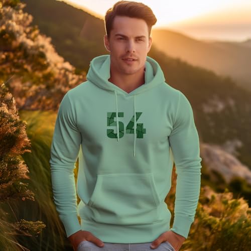 Sweat à capuche 54 Number premium en molleton lourd et finitions soignées - 2