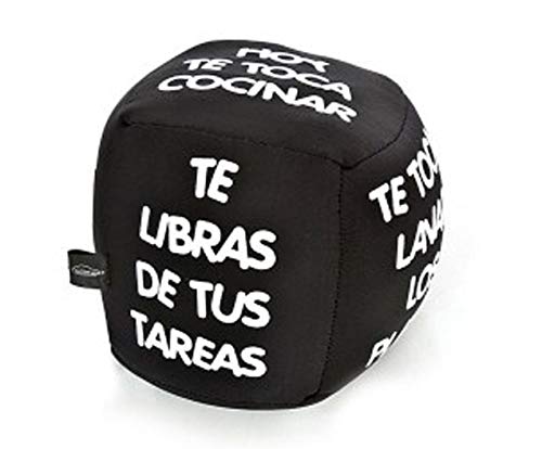 LINFORMAL Cojín Dado Mini ''Tareas de casa''