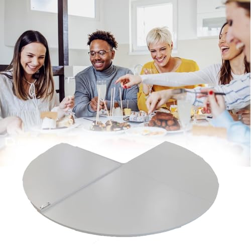 Table à manger ronde et pliante blanche de remplacement pour café