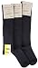 Produktbild Americo R. Damen Herren Kniestrümpfe Modal 3er Pack Schwarz 35/38