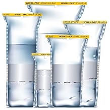 Nasco Whirl-Pak B01364WA Stand-Up Bag, 18.5 cm Length x 7.5 cm Width, 118 mL Capacity Pack of 500