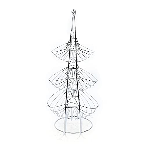 Corbeille à fruits décorative à 3 niveaux, corbeille à fruits Design hamac argent, étagères suspendues de cuisine, panier à légumes à étagère suspendue Cover