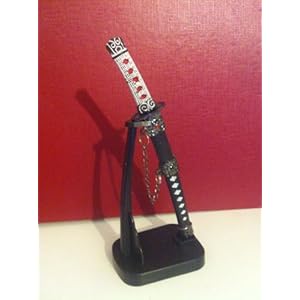 samurai-zwaard jongens 16,5 cm zwart