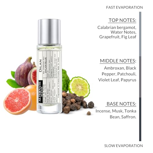 Image of Alternate Scents Dilan Long Lasting 40ml Perfume For Men |Strong& long Lasting with 30% Oil Concentration|Fresh & Masculine| Fragrance From France | Made In India|
