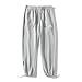 Vsadsau Hip Hop Sweatpants Men Casual Cotton Loose Trousers Harajuku Streetwear Jogger Pants Light gray9 2XL