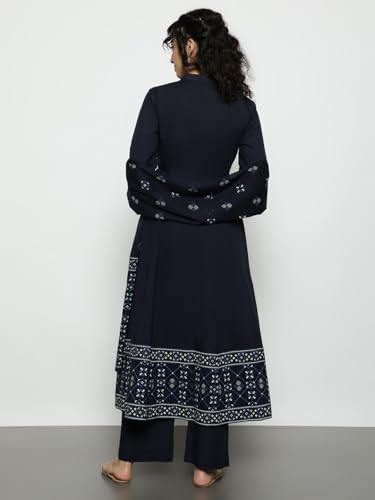 Image of Vbuyz Women'S Cotton Floral Print Straight Stitched Kurta Pant With Dupatta