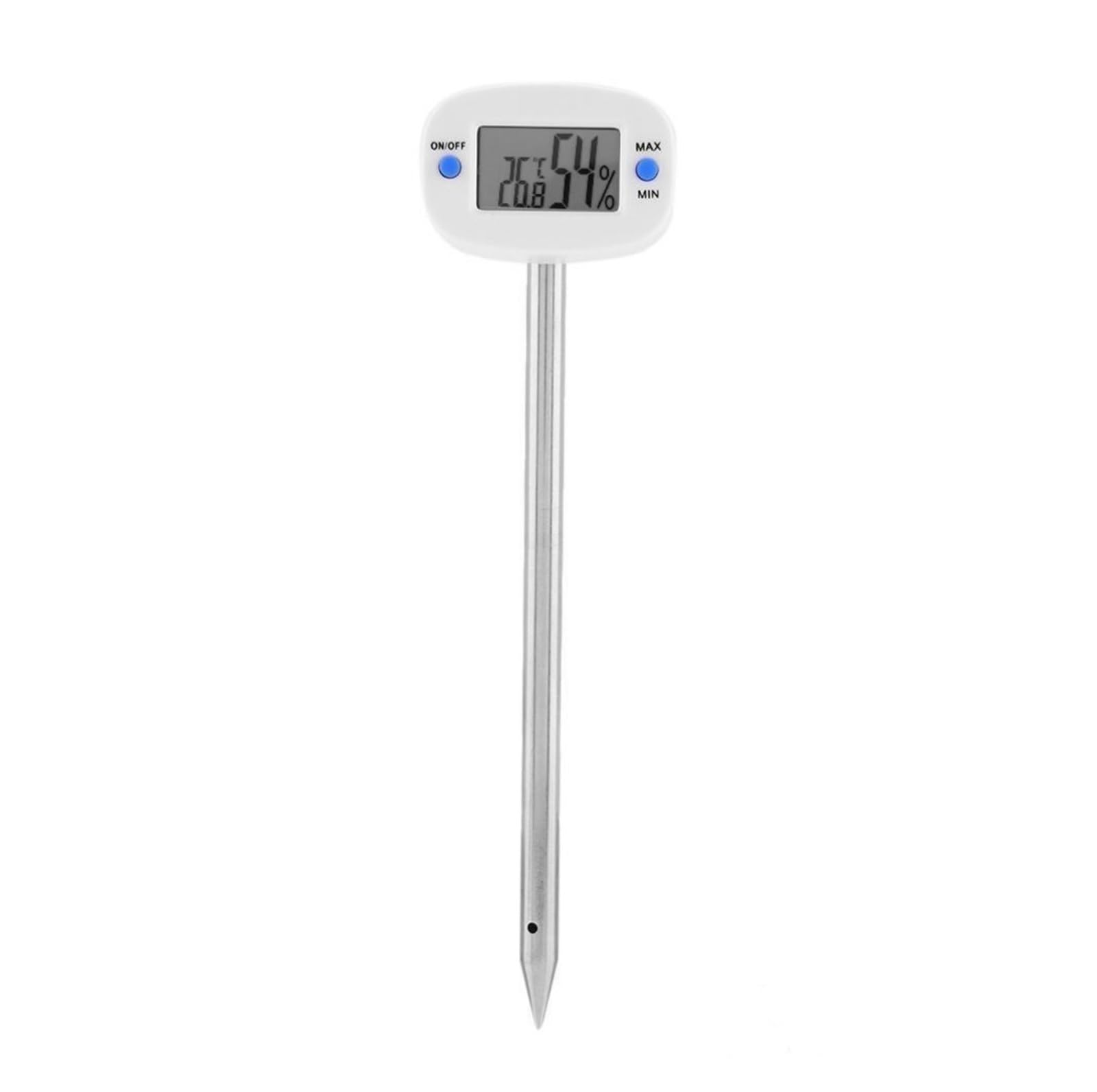 Digitales Bodenhygrometer, Feuchtigkeitsmesser, Temperatur- Und Feuchtigkeitstester Mit Sonde for Die Gartenarbeit