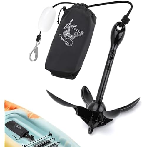 Alpinista Kayak Anchor, 3.5 lb Paddle Board Anchor Kit